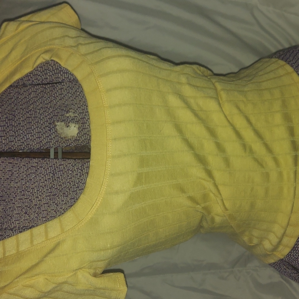 Forever 21 yellow tee medium